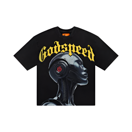 Godspeed Alexa T-Shirt Washed Black