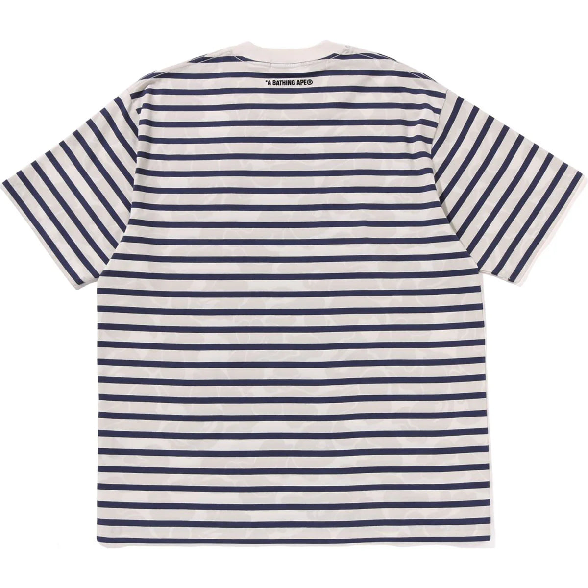 BAPE SOLID CAMO STRIPE ONE POINT RELAXED FIT TEE