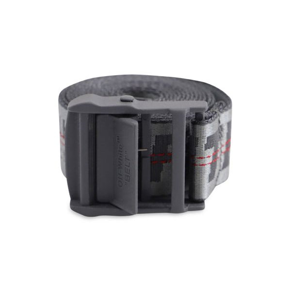 Off-White Classic Industrial Belt Grey Polyamide