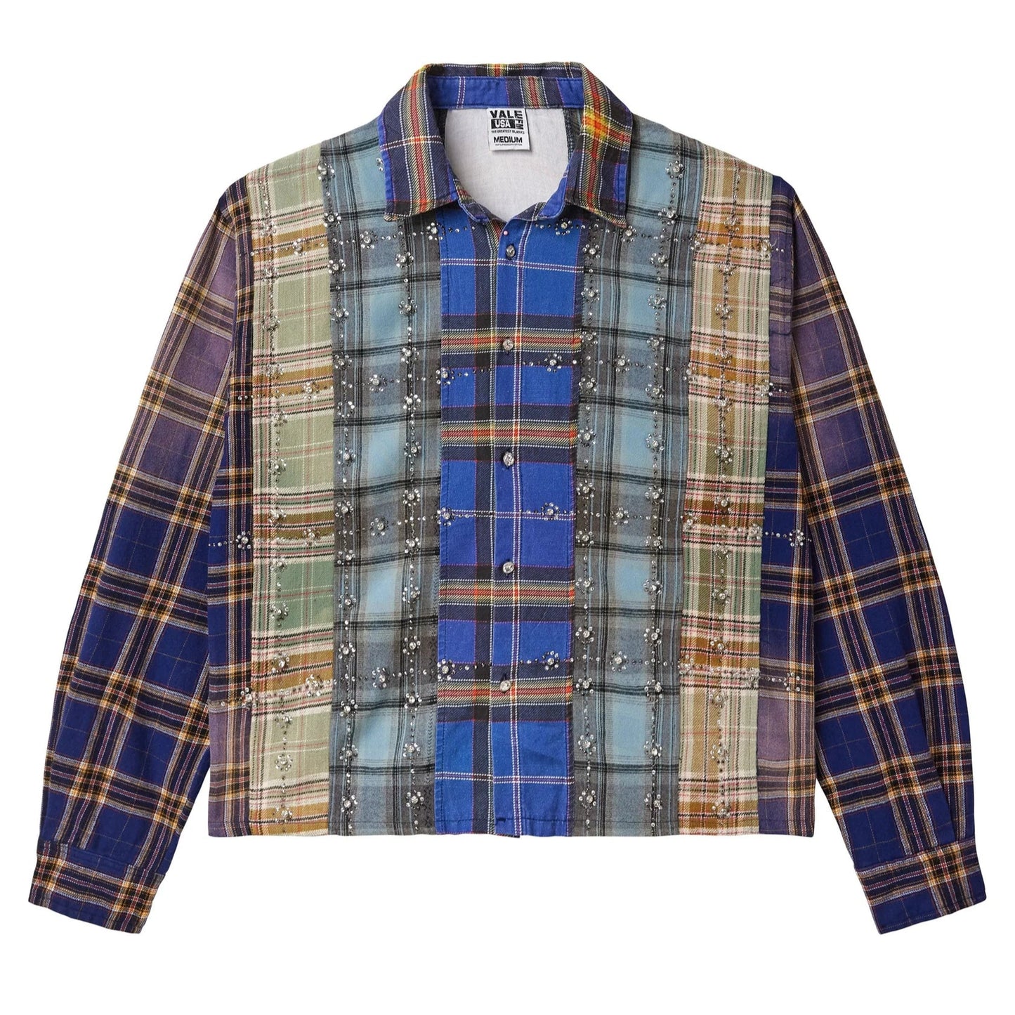 Vale Forever Splash Zone Flannel Cool/Patchwork