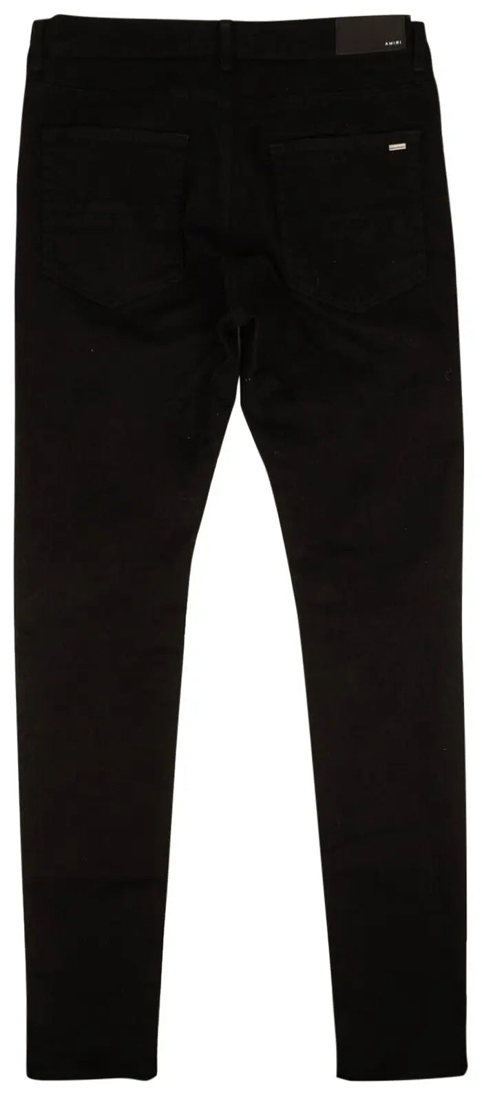 Amiri MX1 Cracked Leather Jean Aged Black/Pink