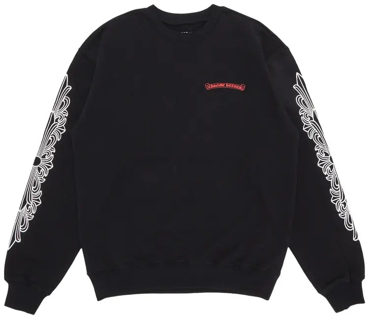 Chrome Hearts Matty Boy Chomper Crewneck Sweatshirt Black