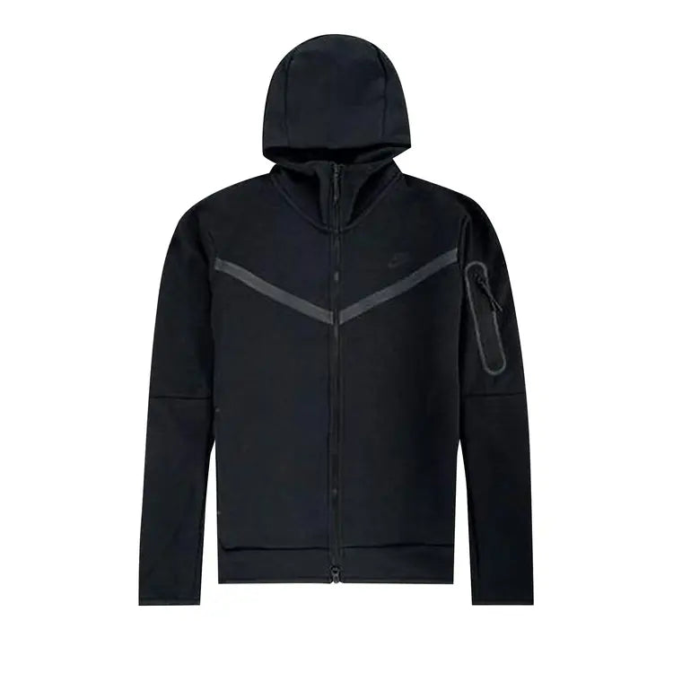 Nike Tech Fleece Full Zip Hoodie Black