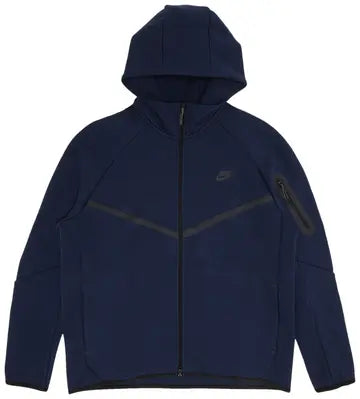 Nike Tech Fleece Full Zip Windrunner Hoodie Obsidian Black