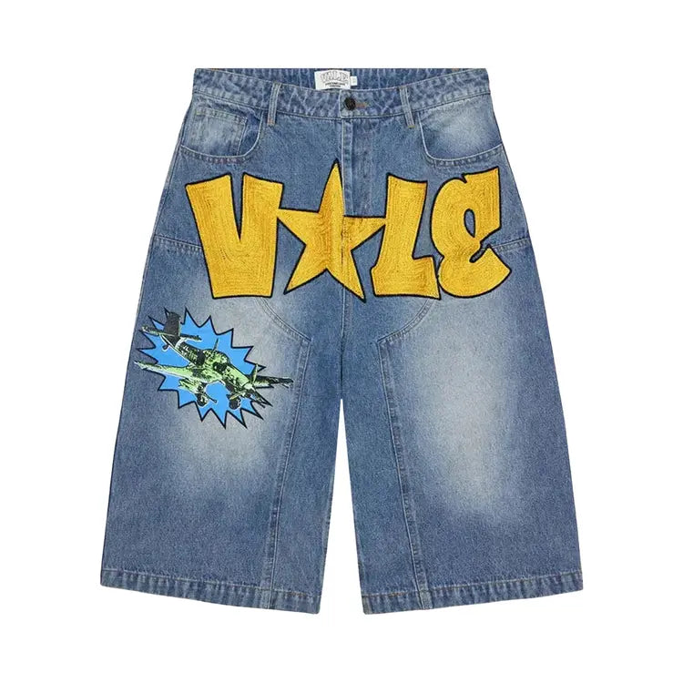 Vale Forever Pilot Denim Shorts Indigo