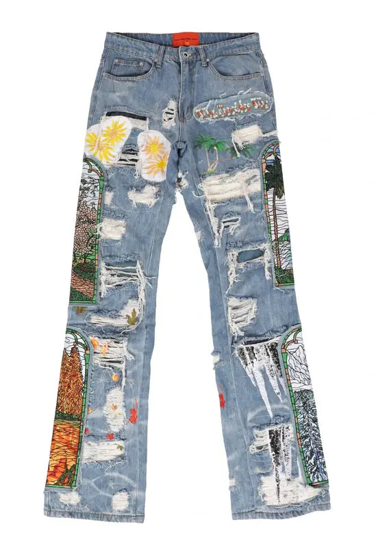 Who Decides War Four Seasons Fusion Denim Jeans