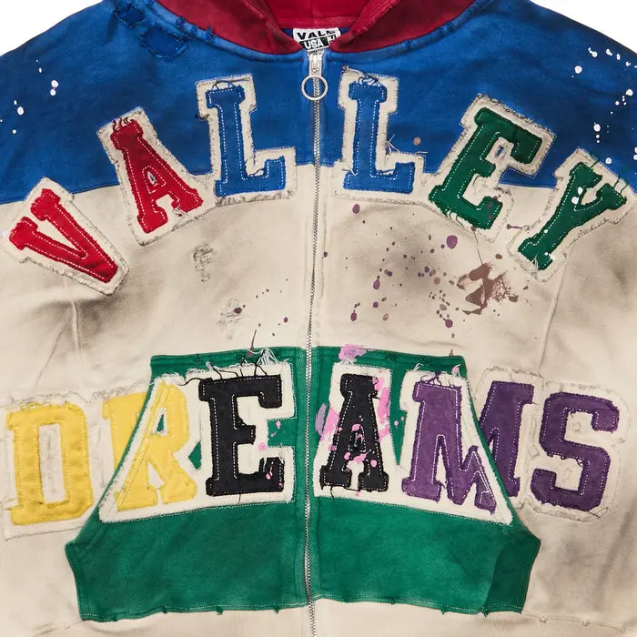 Vale Forever Wonderland Zip Up Cream/Multi
