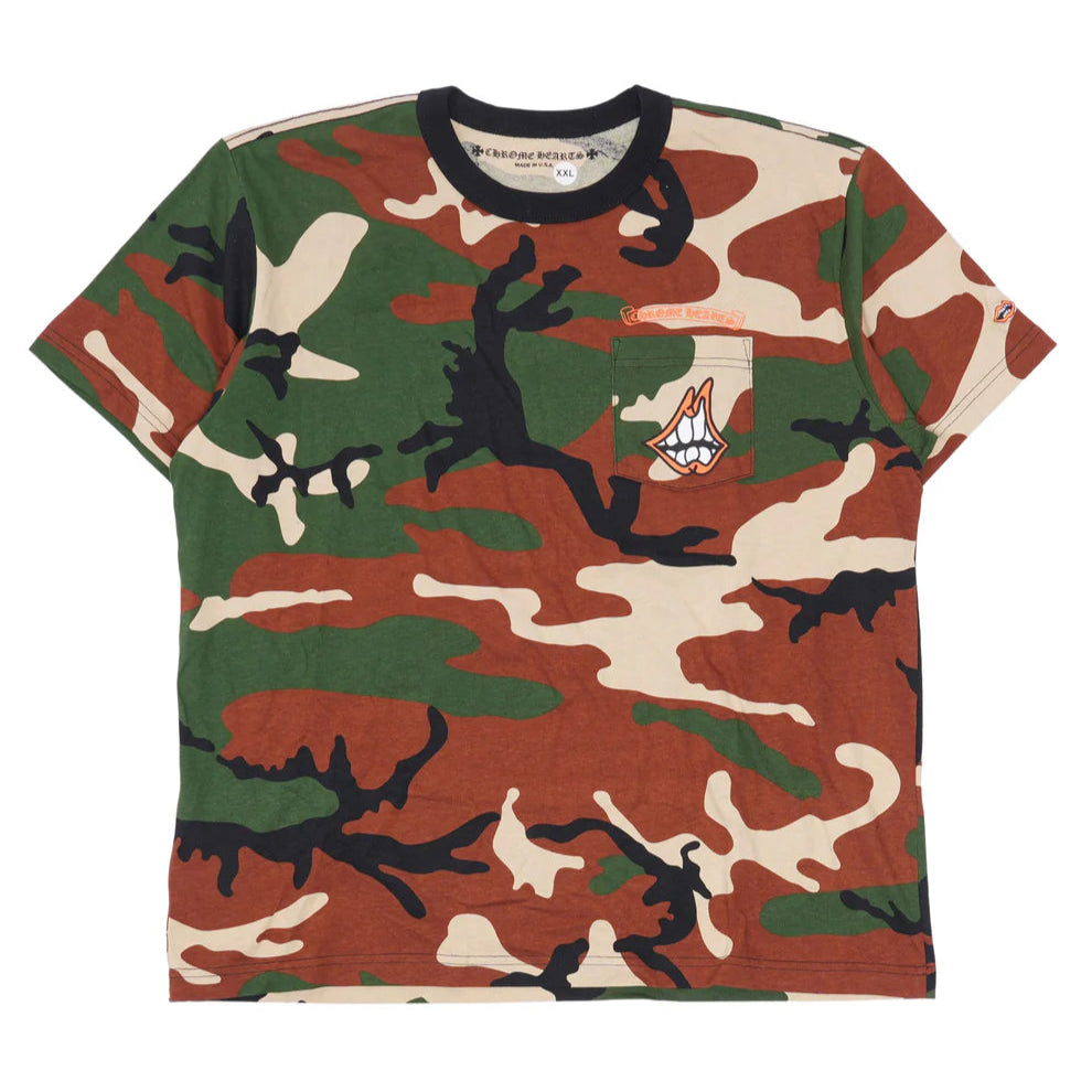Chrome Hearts Matty Boy Caution Tee Camo