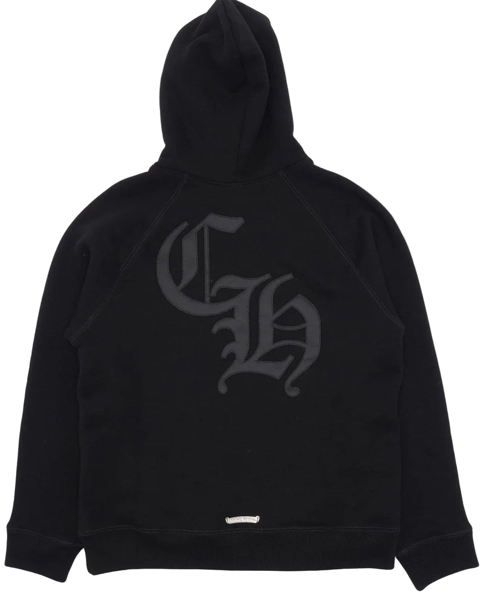 Chrome Hearts Nylon Triple Cross Seven 11 Pullover Hoodie Black