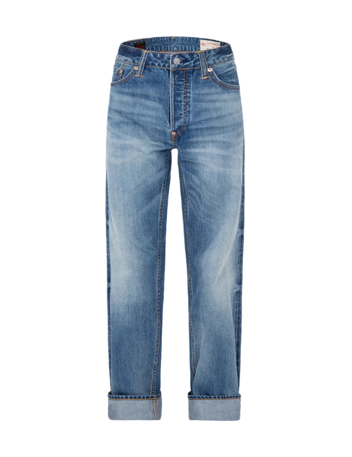 Evisu Daicock Print Baggy-Fit Jeans #2000 Indigo