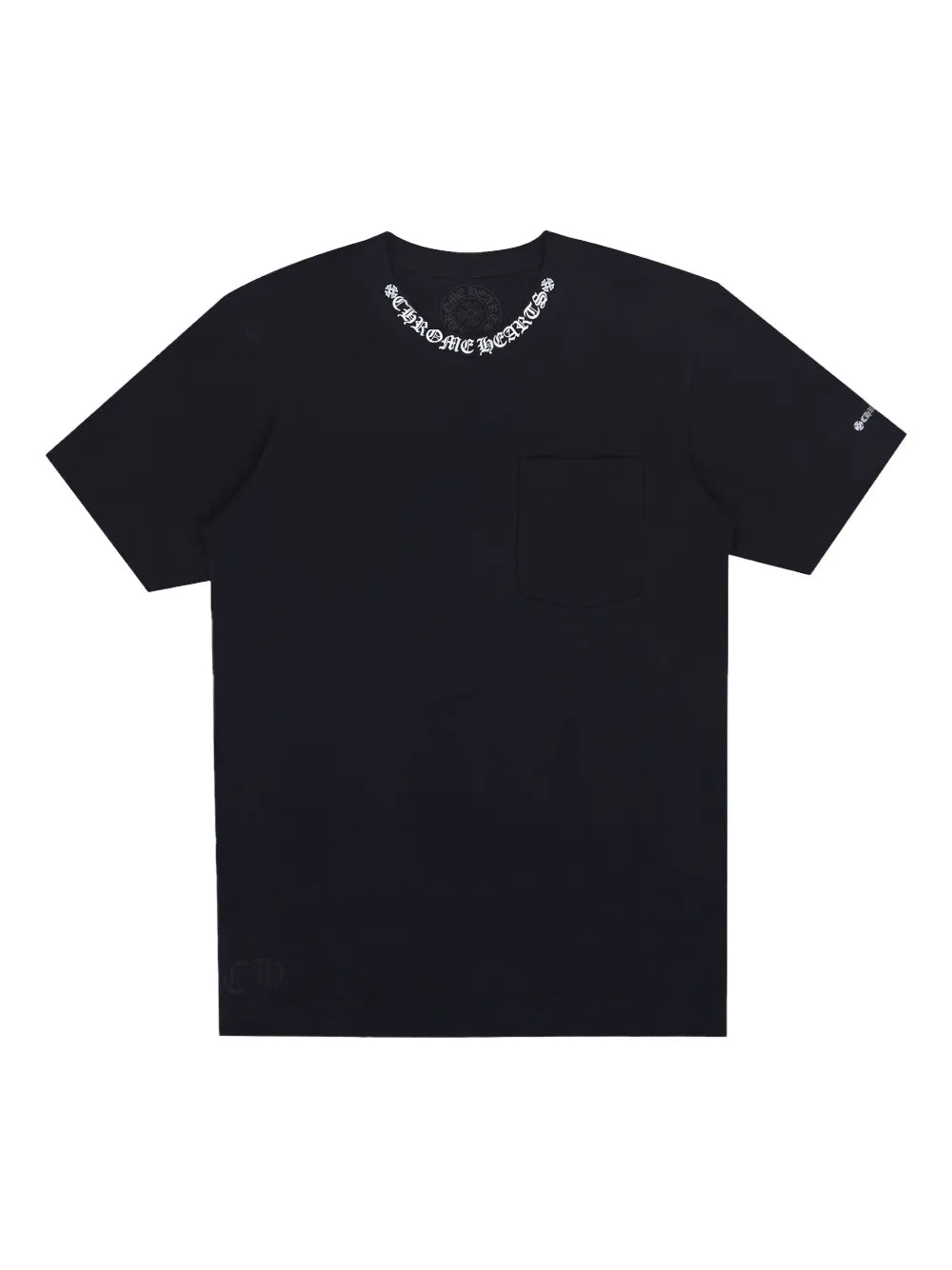 Chrome Hearts Neck Logo T-Shirt Black