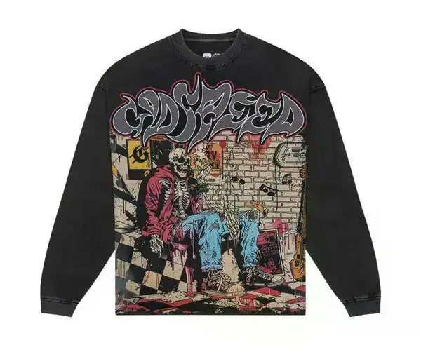 Godspeed Stoner L/S T-Shirt Black