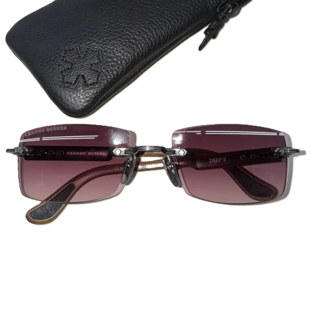 Chrome Hearts Deep II Sunglasses Wood
