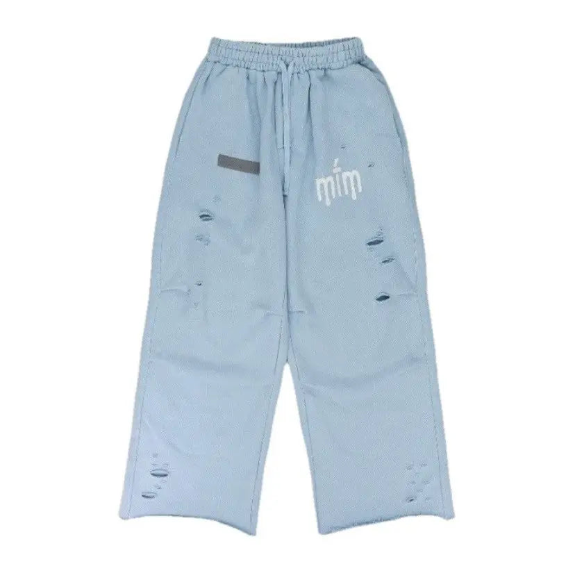 Murd333R.Fm Special Ops Sweatpants Light Blue