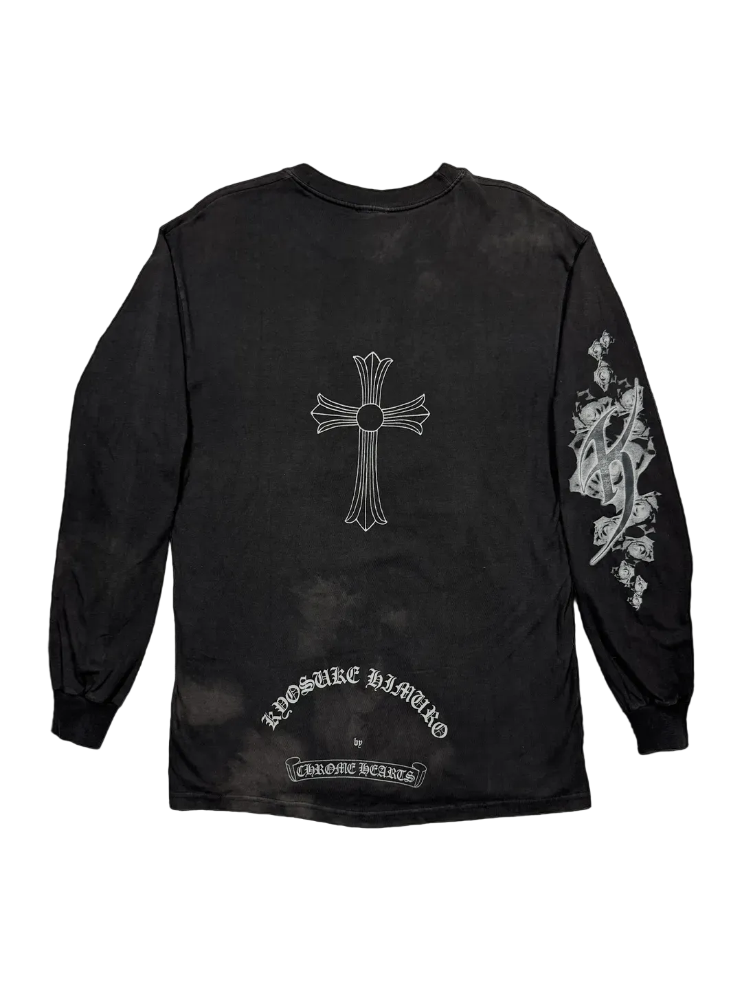 Chrome Hearts Kyosuke Himuro Large Cross LS T-Shirt Black