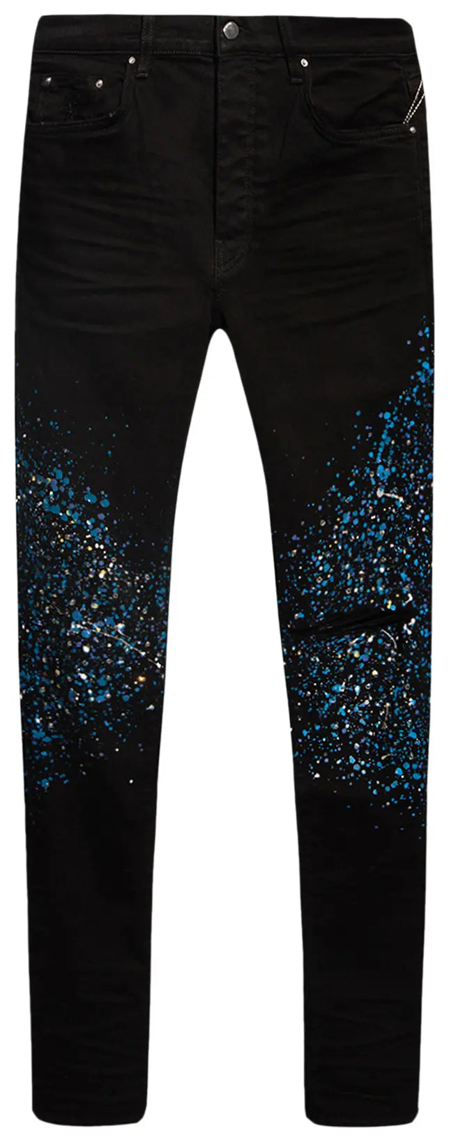 AMIRI Crystal Painter Jean Black