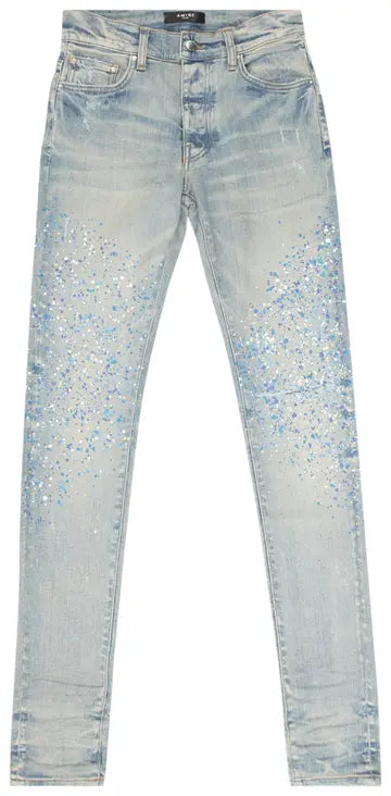 Amiri Crystal Painter Jean Clay Indigo