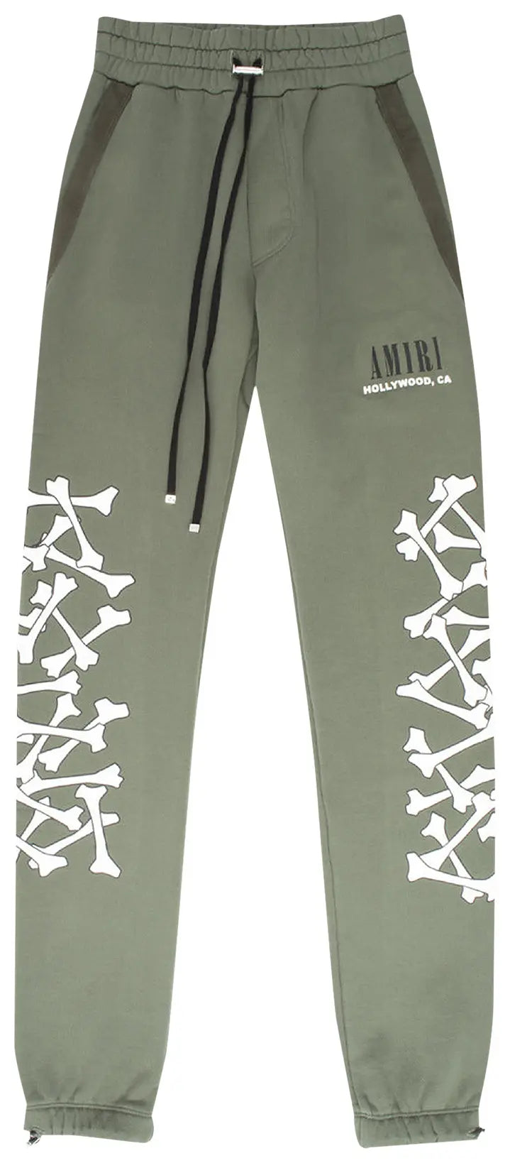 AMIRI Bones Sweatpant Olive White