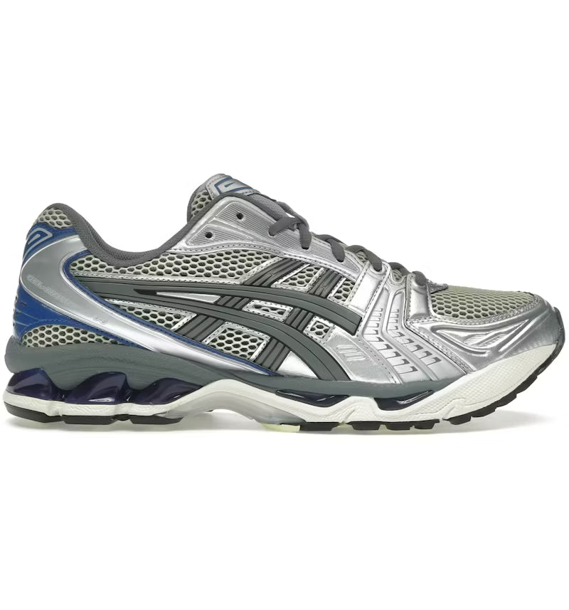 ASICS Gel-Kayano 14 Soft Yellow Asics Blue
