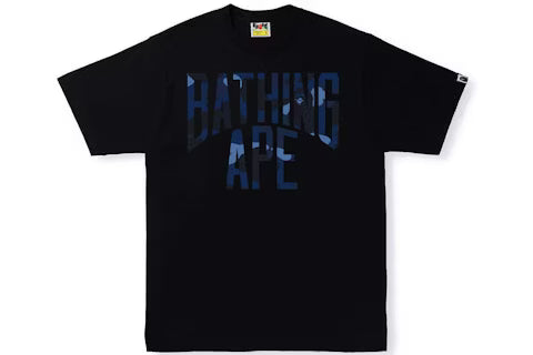 BAPE Color Camo NYC Logo Tee (SS22) Black Navy