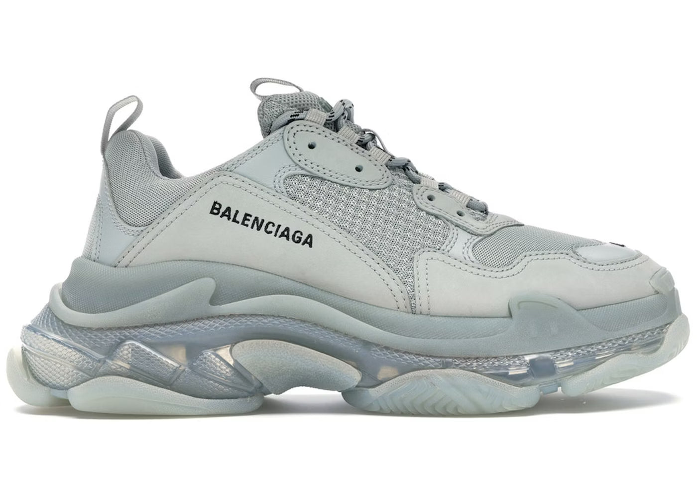 Balenciaga Triple S Clear Sole Grey