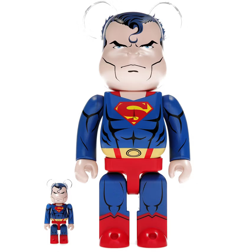 Bearbrick Superman (Batman: Hush Ver.) 100% & 400% Set