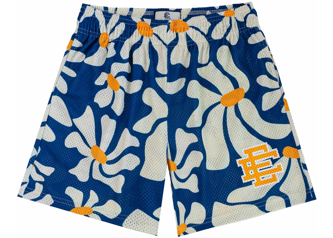 Eric Emanuel EE Basic Blue Daisies Yellow