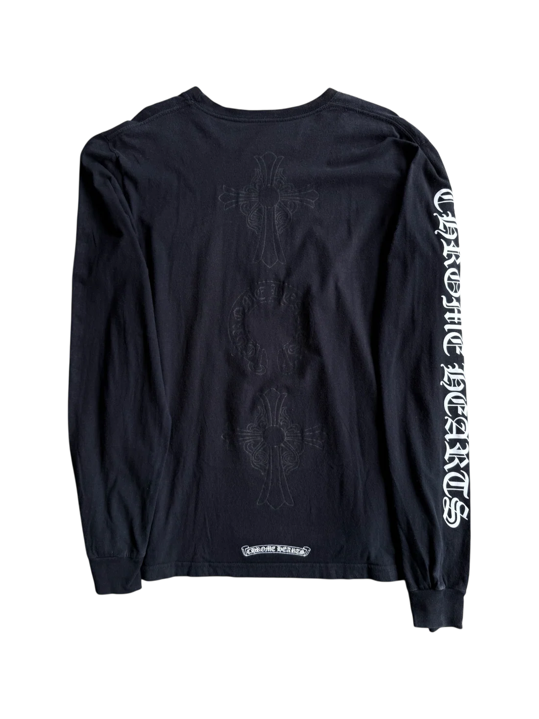 Chrome Hearts Tonal Cross Logo Pocket Long Sleeve