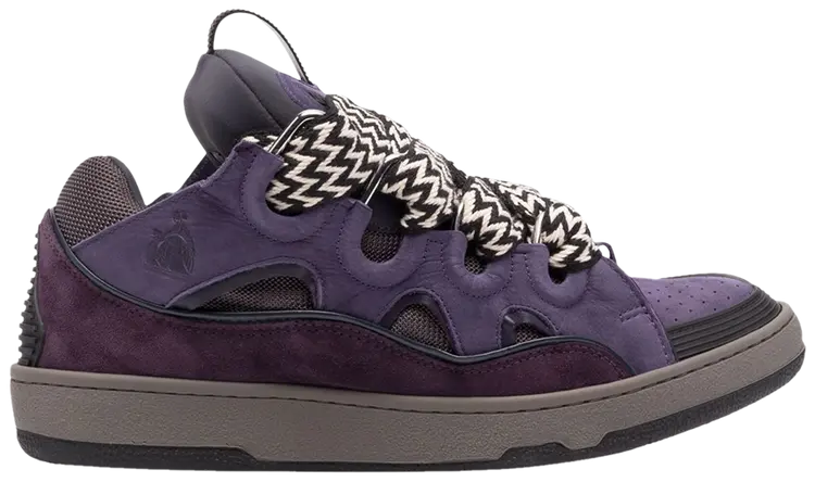 Lanvin Curb Sneakers Grape