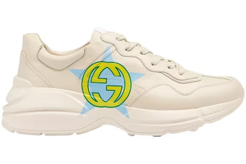 Gucci Rhyton Interlocking G Star Ivory