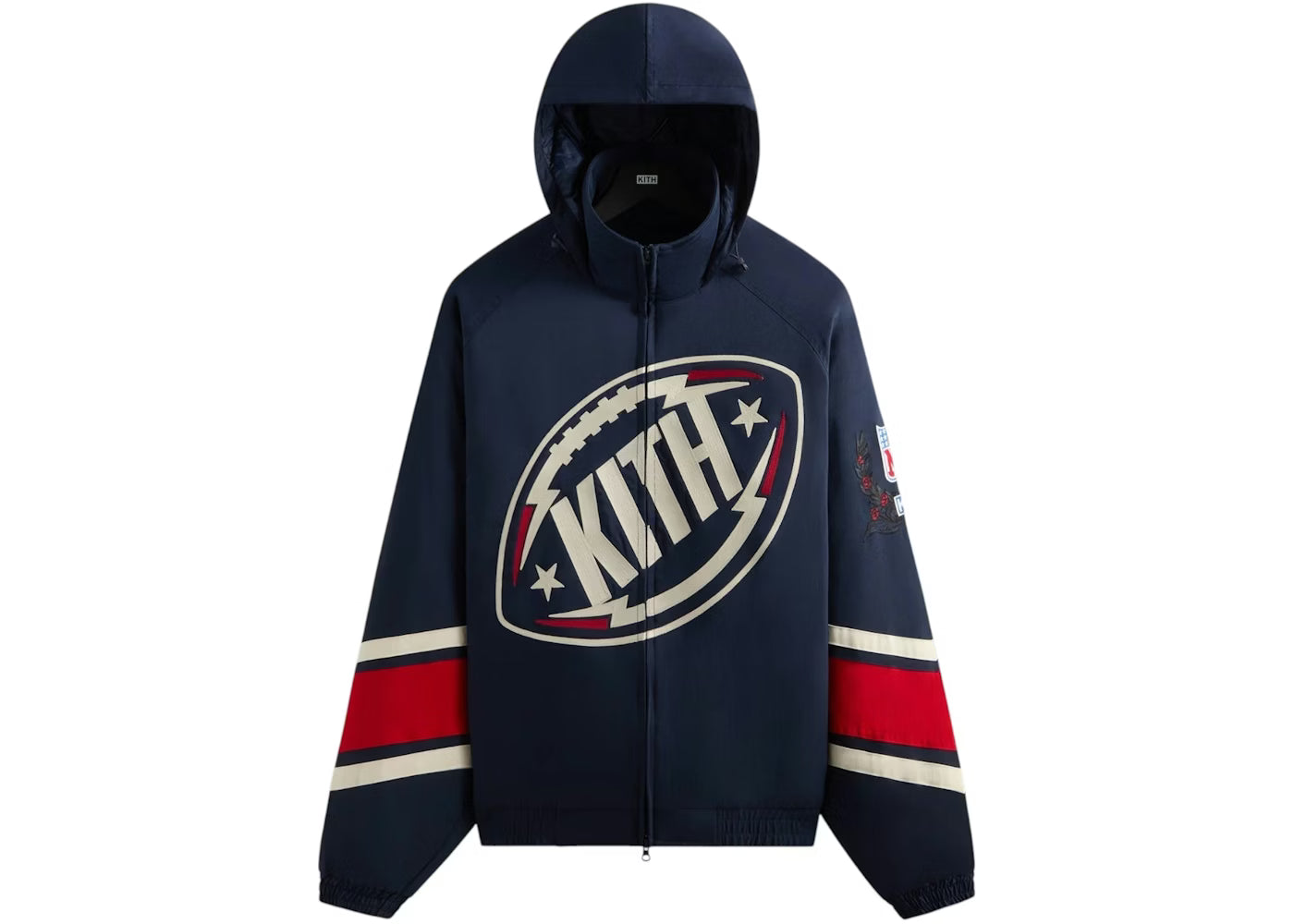 Kith x NFL New York Giants Padded Nylon Jacket Nocturnal