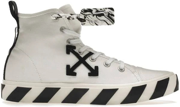 OFF-WHITE Vulcanized Mid Top White Black