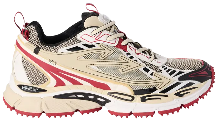 OFF-WHITE Be Right Back Sand Red