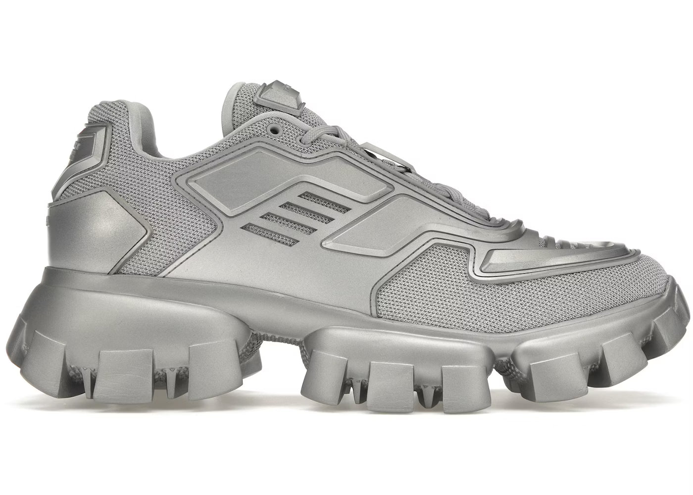 Prada Cloudbust Thunder Technical Fabric Silver Graphite