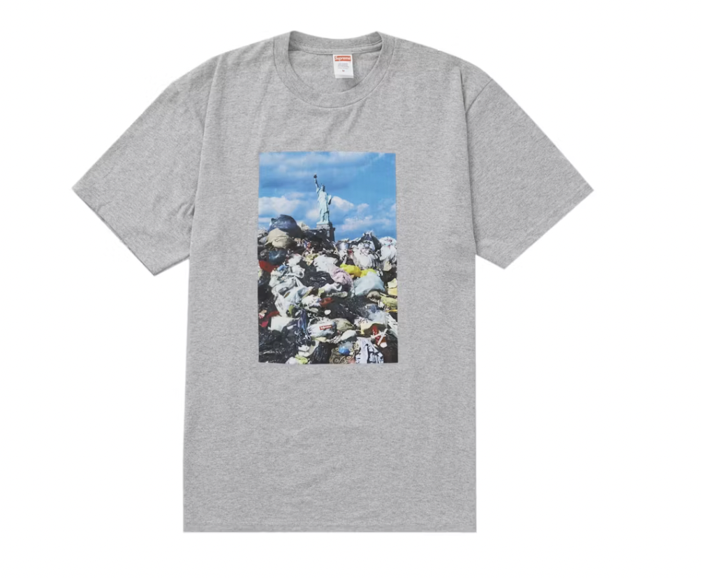 Supreme Trash Tee Heather Grey