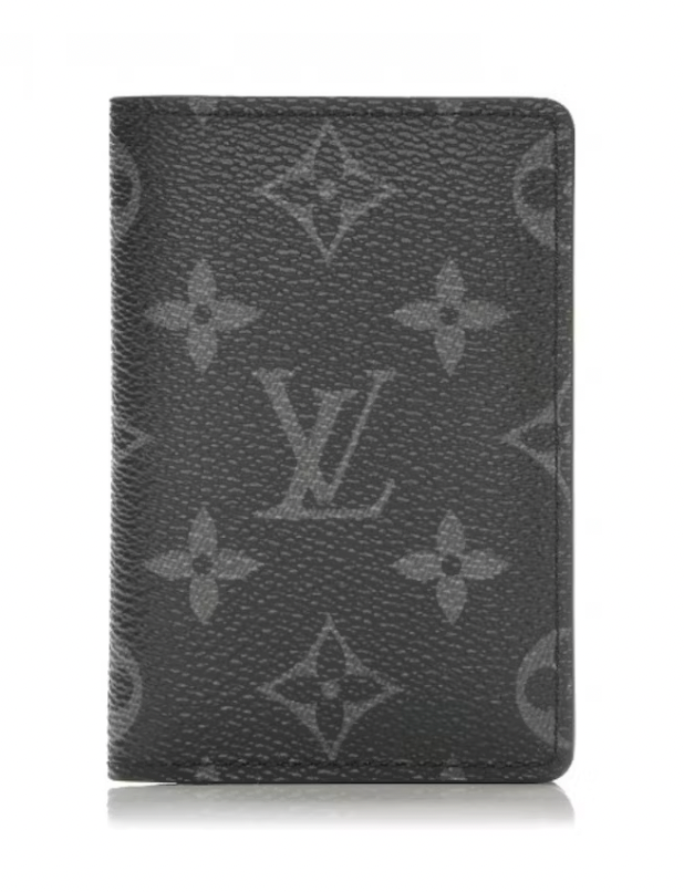 Louis Vuitton Pocket Organizer Monogram Eclipse Black/Grey