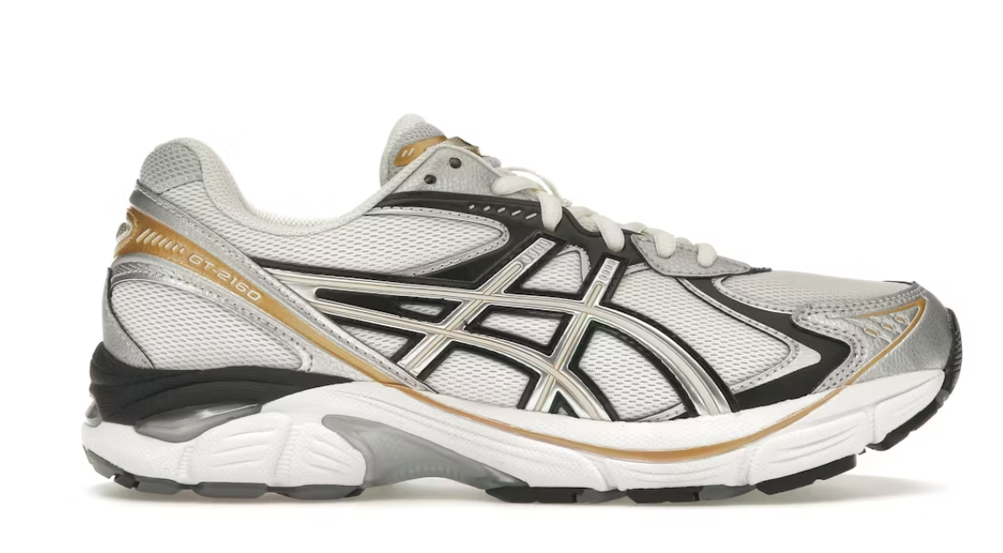 ASICS GT-2160 Cream Pure Silver Gold