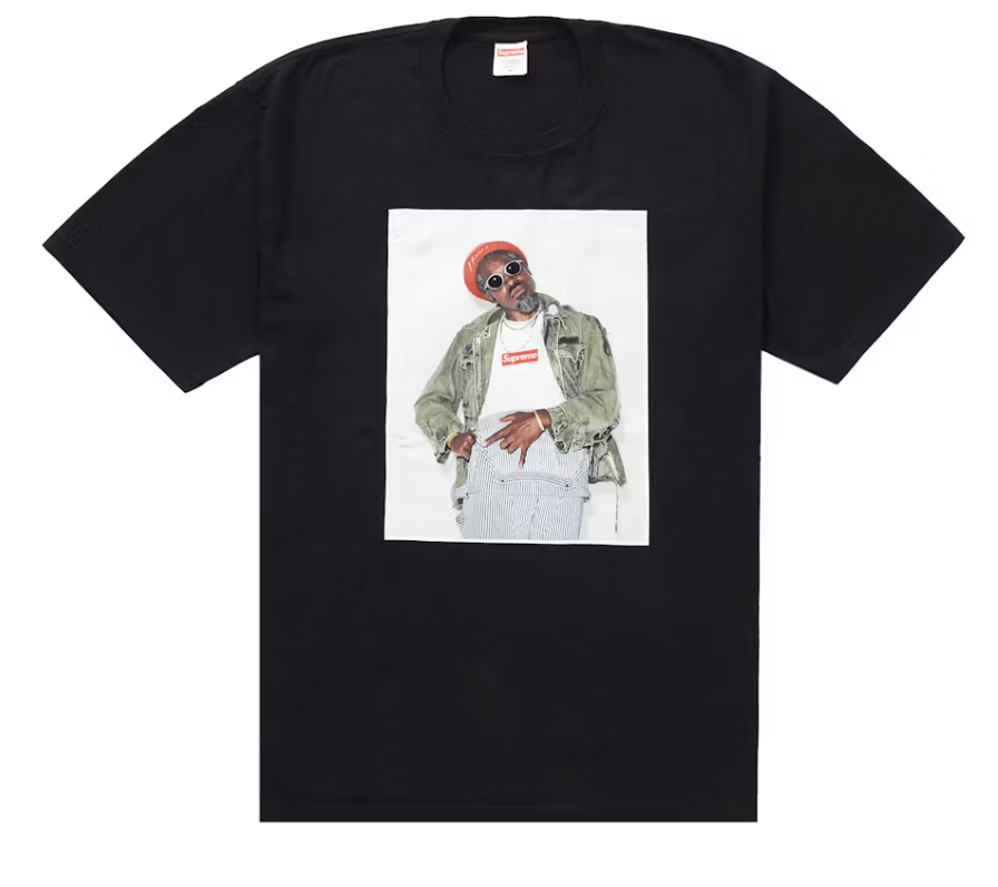 Supreme André 3000 Tee Black