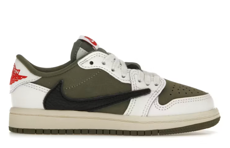 Jordan 1 Retro Low OG SP Travis Scott Medium Olive (PS)