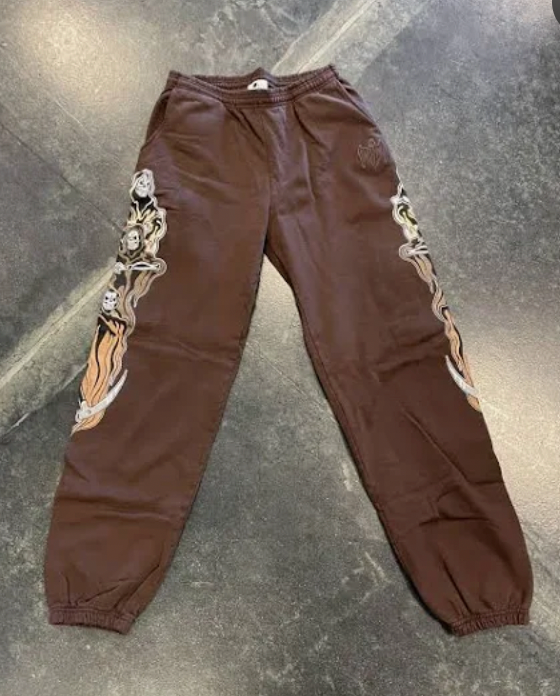 Warren Lotas 3 Reaper Sweatpants Brown