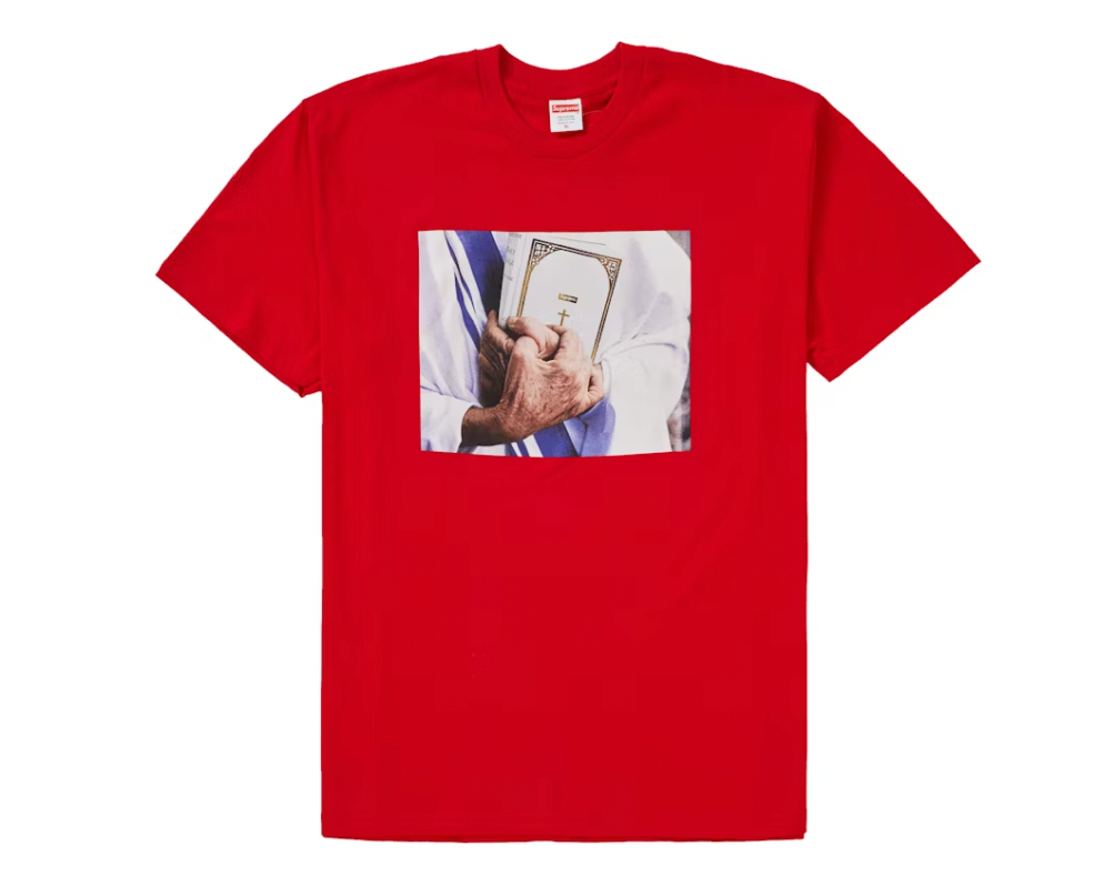 Supreme Bible Tee Red