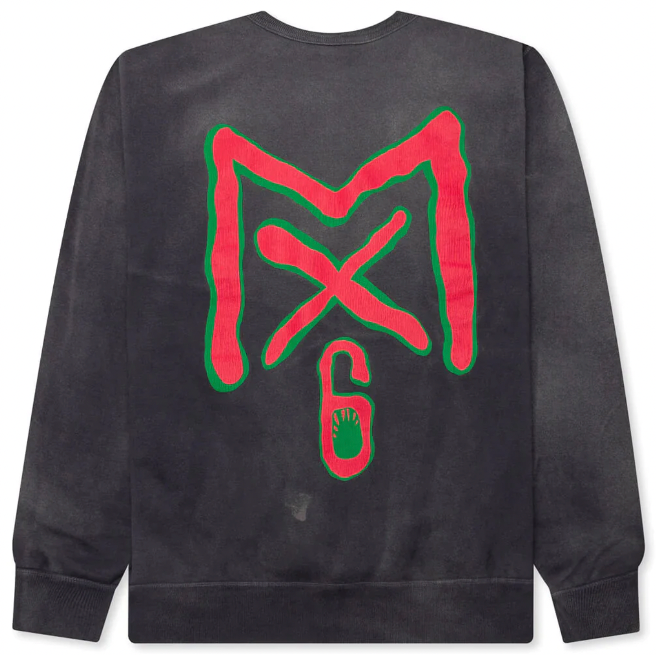 Saint Michael MX6 Crewneck Sweatshirt Black