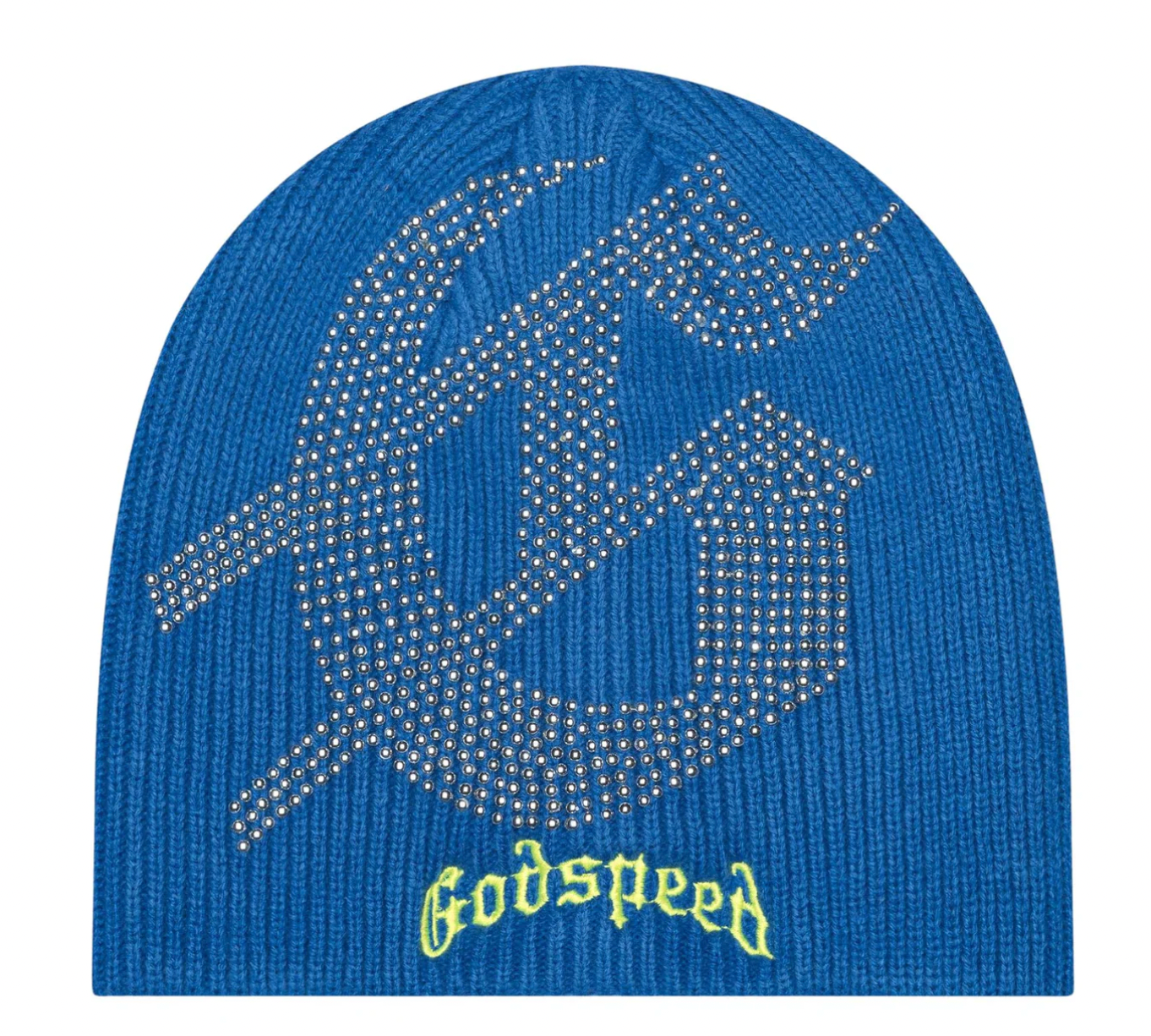 Godspeed Studded Beanie Blue/Neon