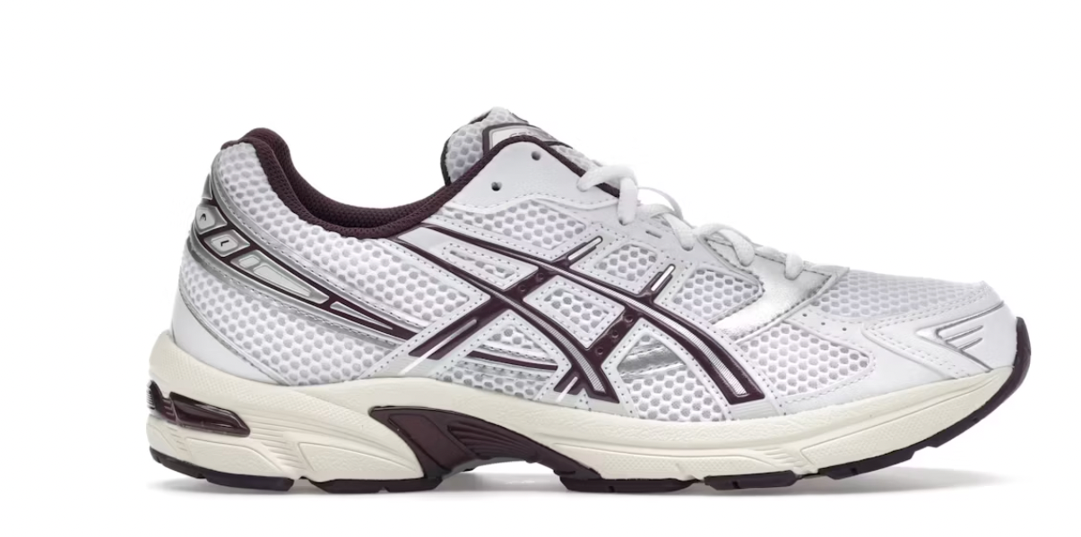 ASICS Gel-1130 White Deep Plum