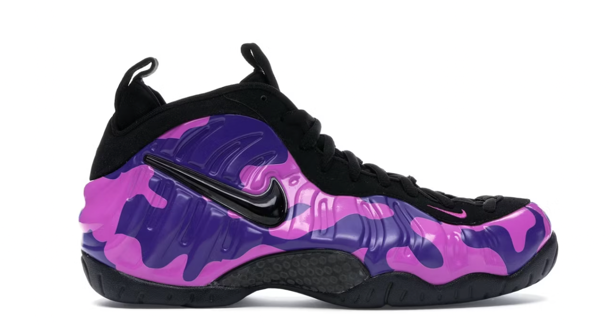 Nike Air Foamposite Pro Purple Camo