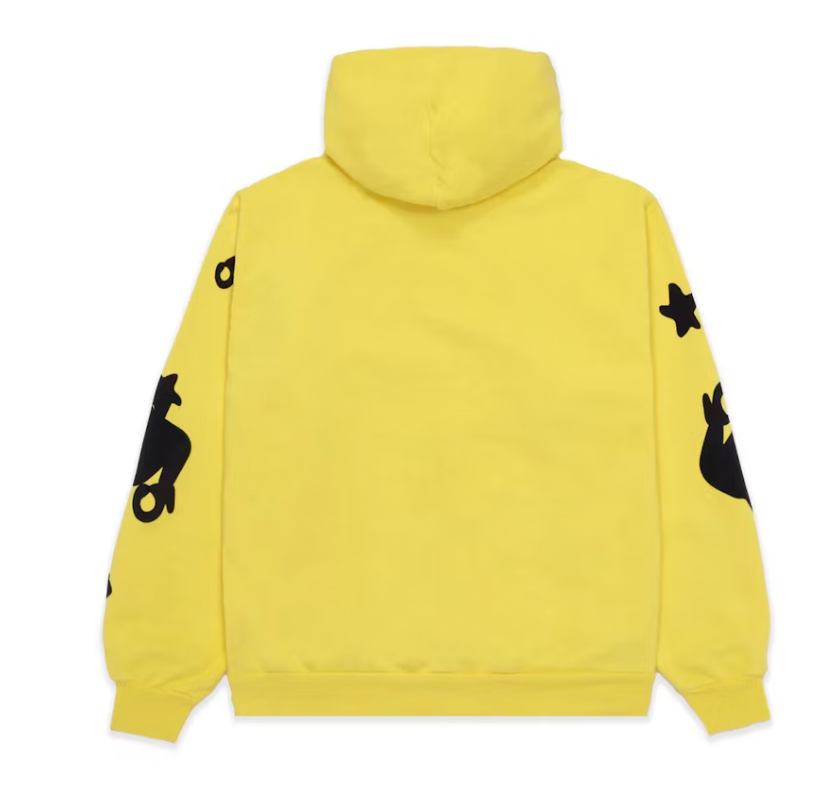 Sp5der Beluga Hoodie Gold
