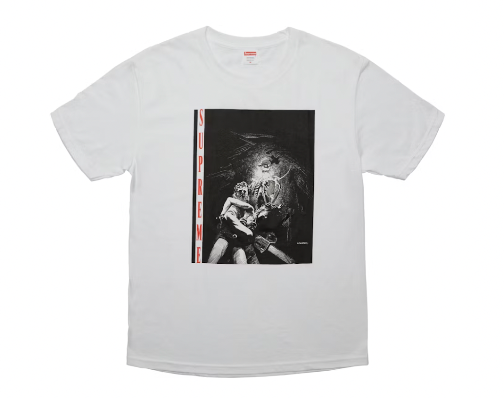 Supreme Horror Tee White