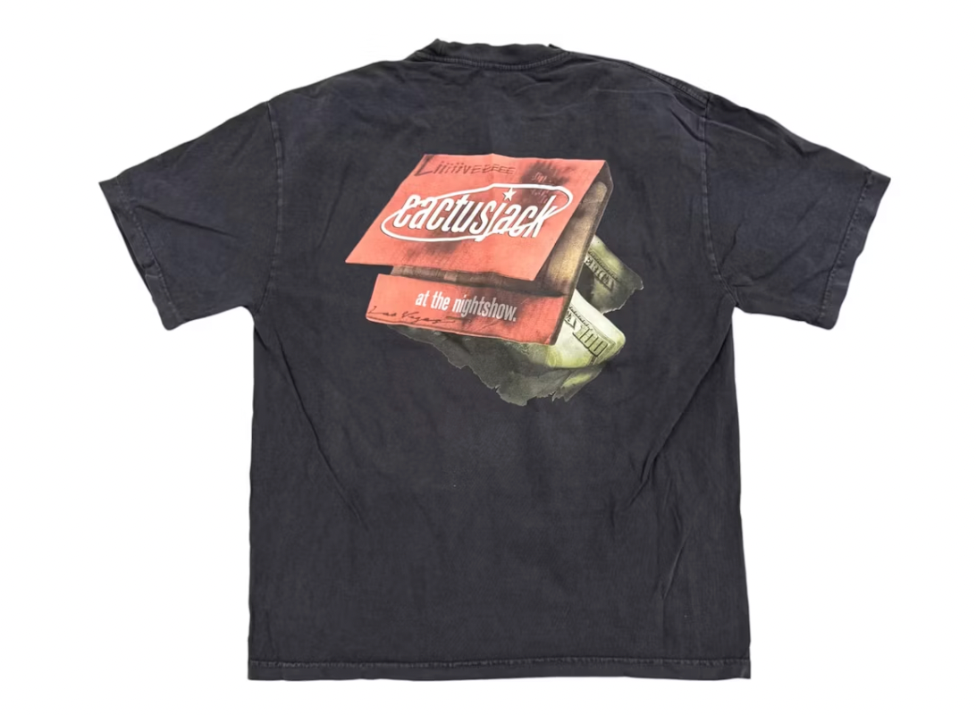 Travis Scott Nightshow Match Tee Black
