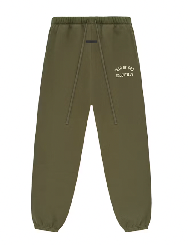 Fear of God Essentials Fleece Essential Sweatpant Military
