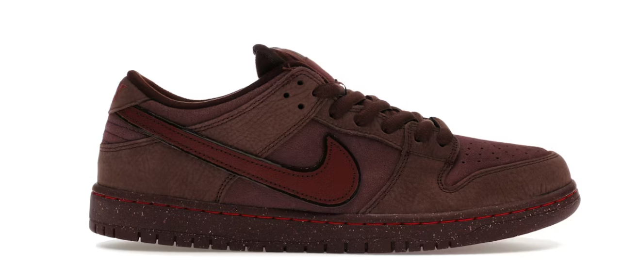 Nike SB Dunk Low City of Love Burgundy Crush